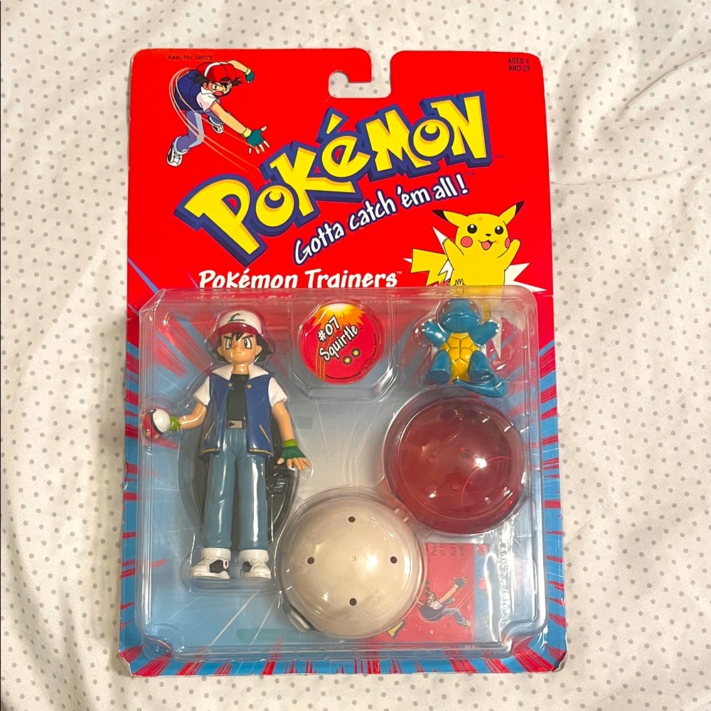 Hasbro Pokémon Trainers Action Figure Set - Red,‎ Blue, White